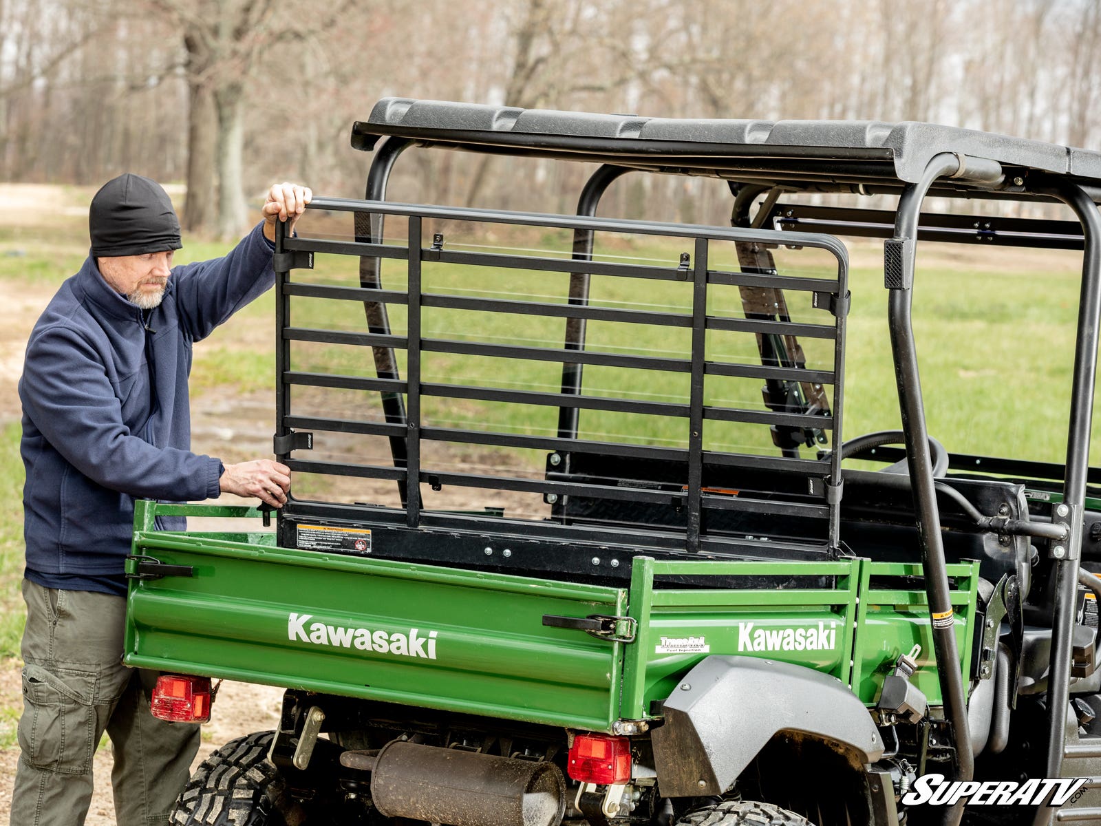 Kawasaki Mule 4000 Rear Windshield