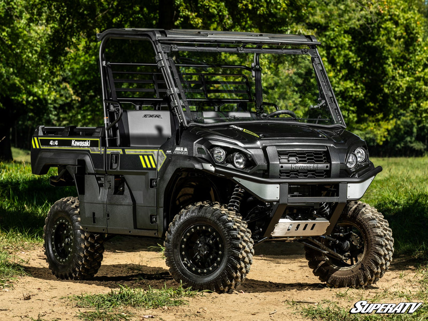 Kawasaki Mule Pro Scratch Resistant Flip Windshield