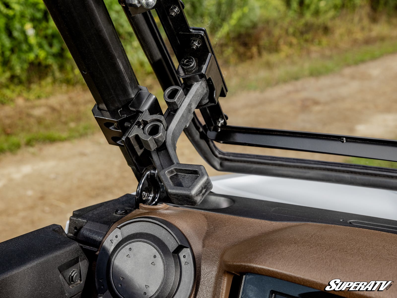 Kawasaki Ridge Scratch-Resistant Flip Windshield