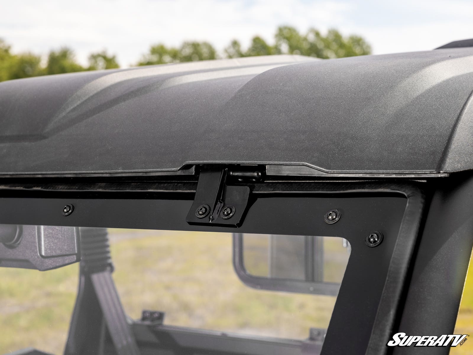 Kawasaki Ridge MaxDrive Power Flip Windshield