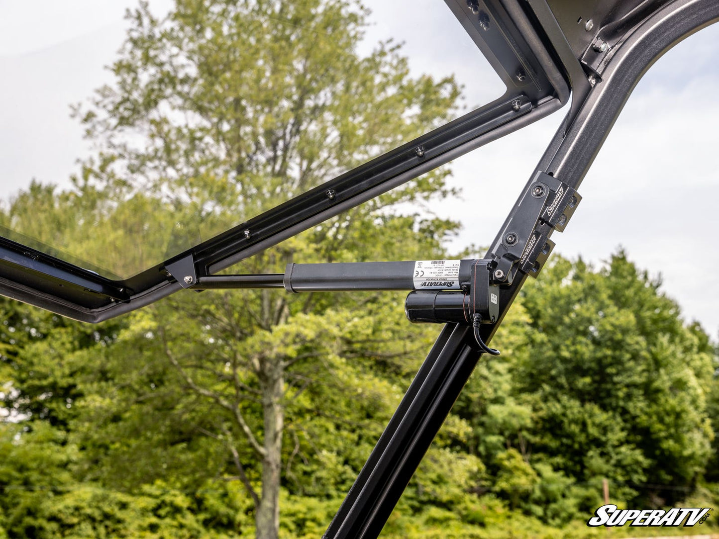 Kawasaki Ridge MaxDrive Power Flip Windshield