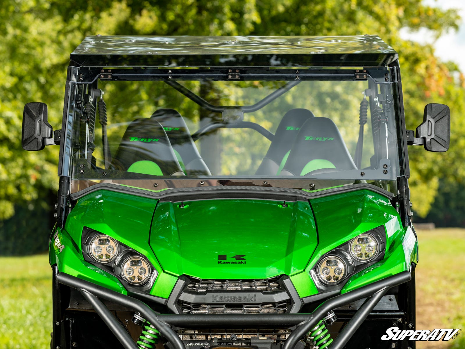 Kawasaki Teryx MaxDrive Power Flip Windshield