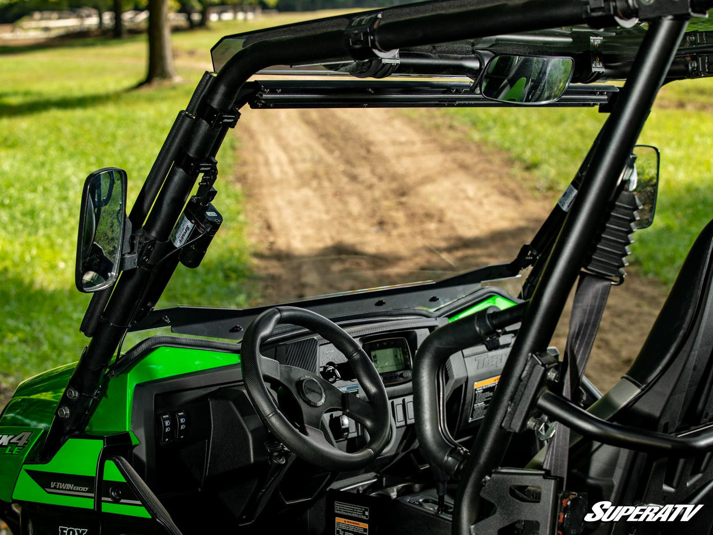 Kawasaki Teryx MaxDrive Power Flip Windshield