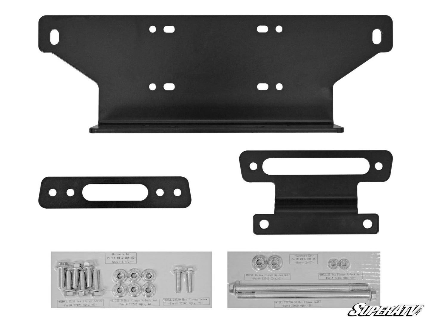 Kawasaki Teryx Winch Mounting Plate