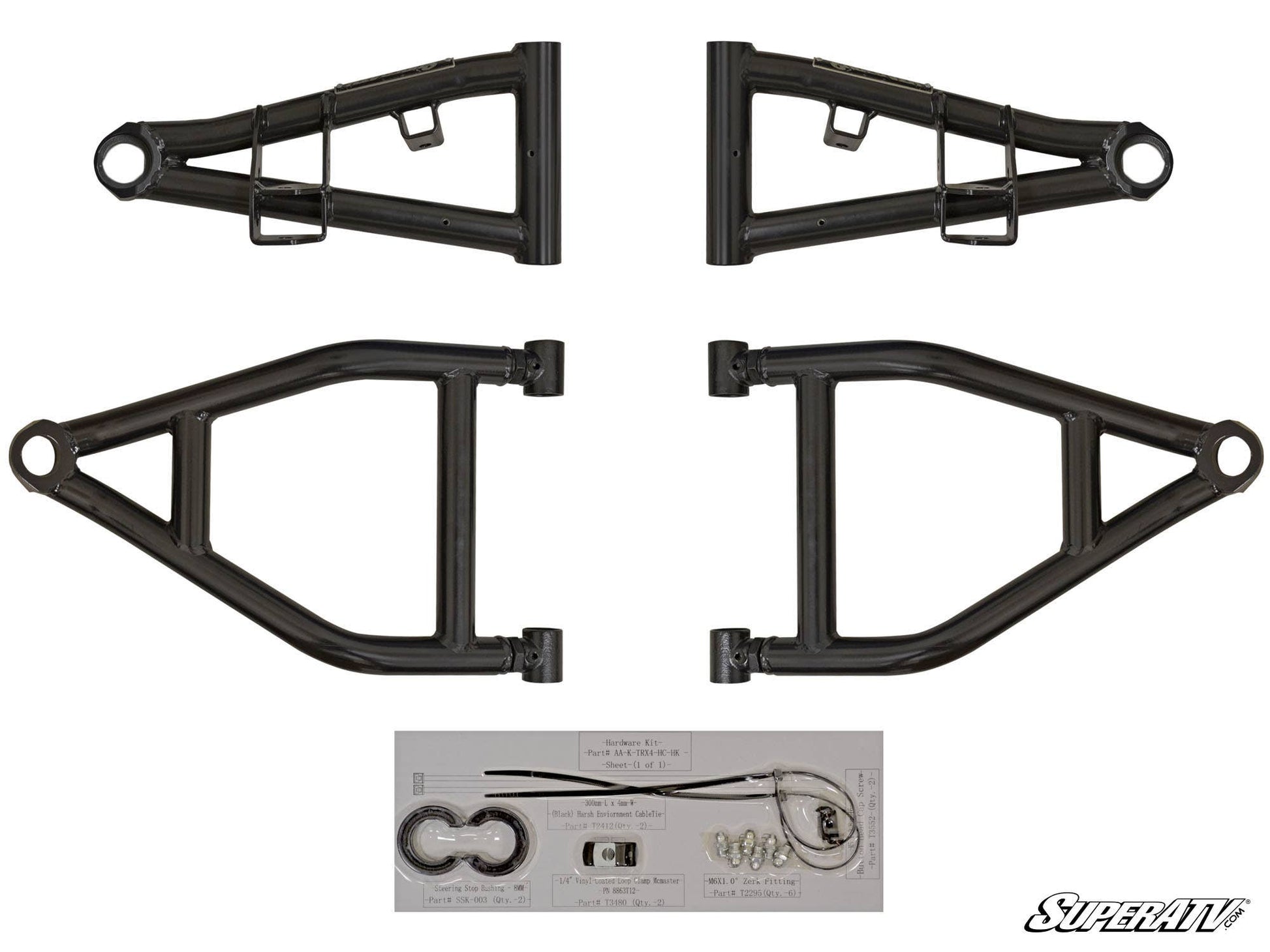 Kawasaki Teryx High Clearance 1.5" Forward Offset A-Arms