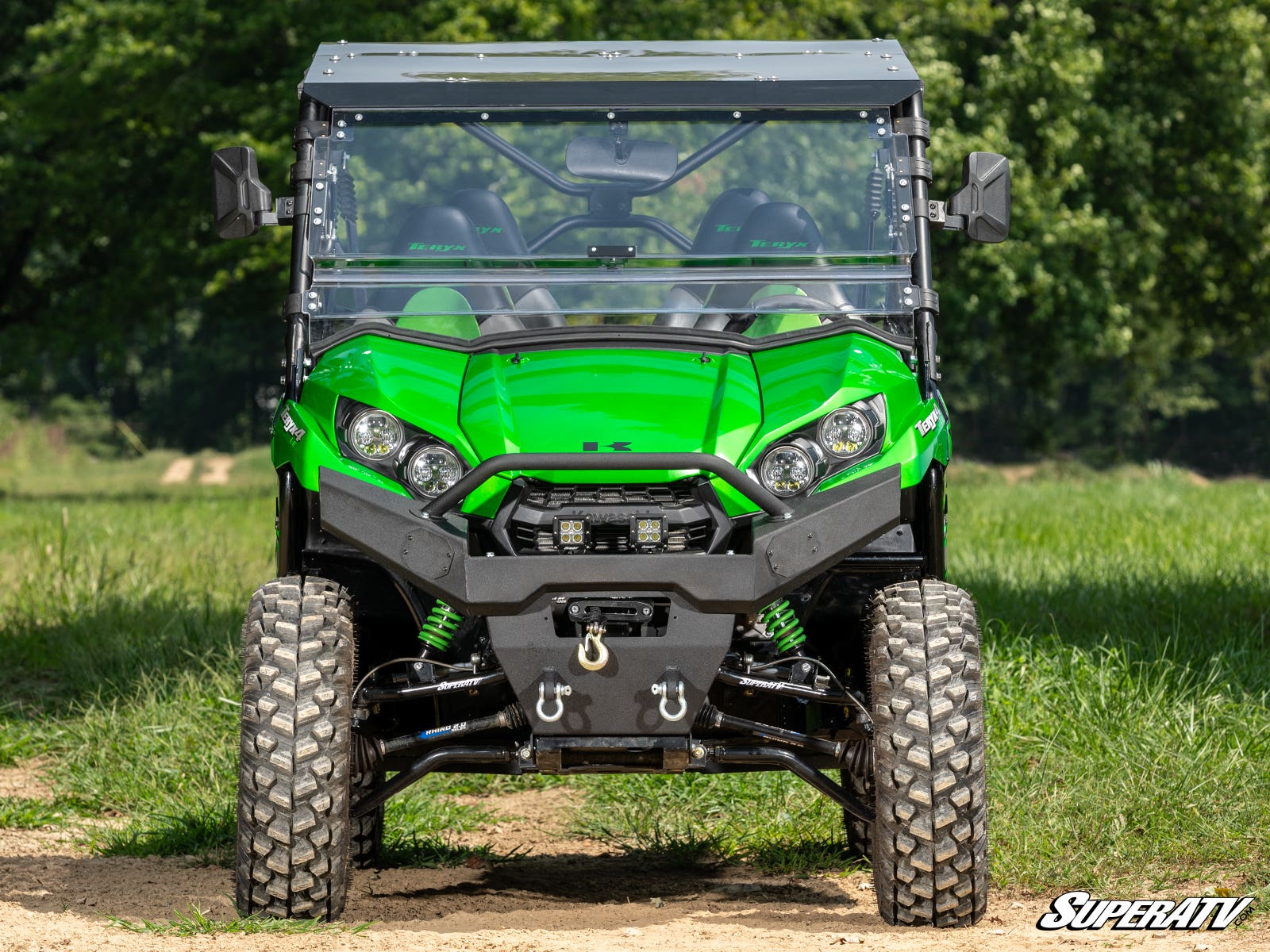 Kawasaki Teryx S Scratch-Resistant Flip Windshield