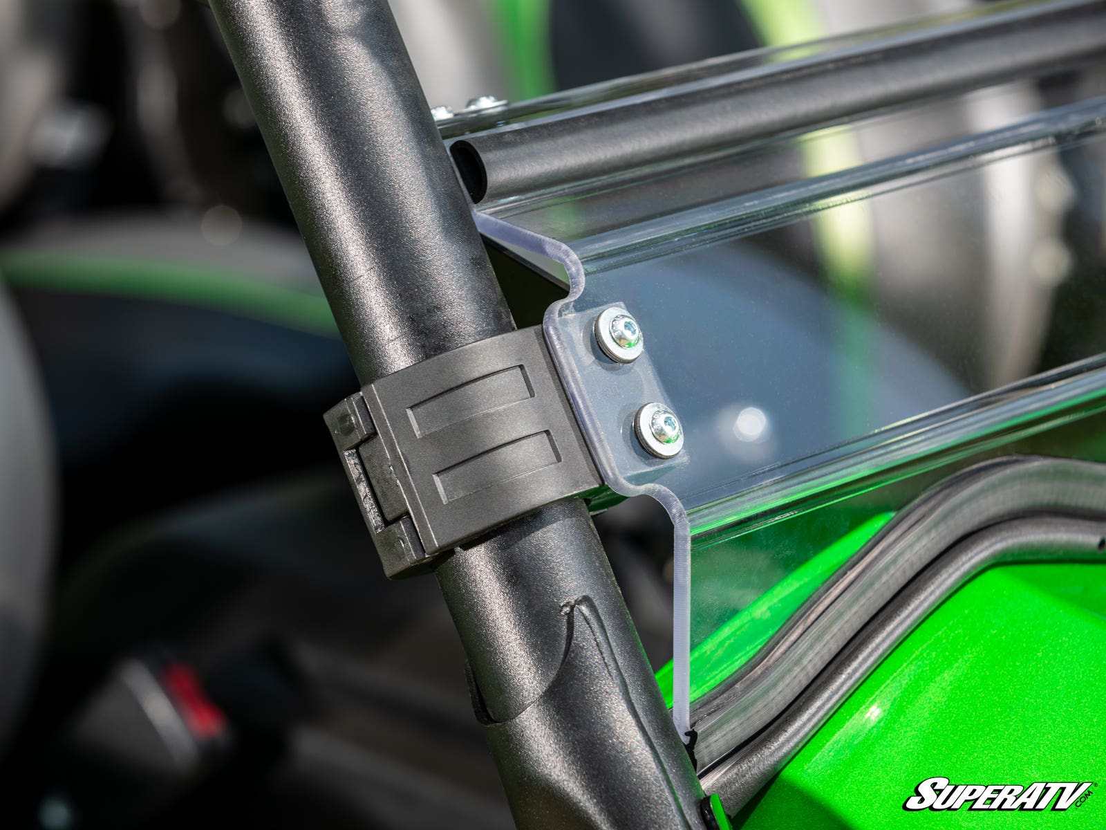 Kawasaki Teryx S Scratch-Resistant Flip Windshield