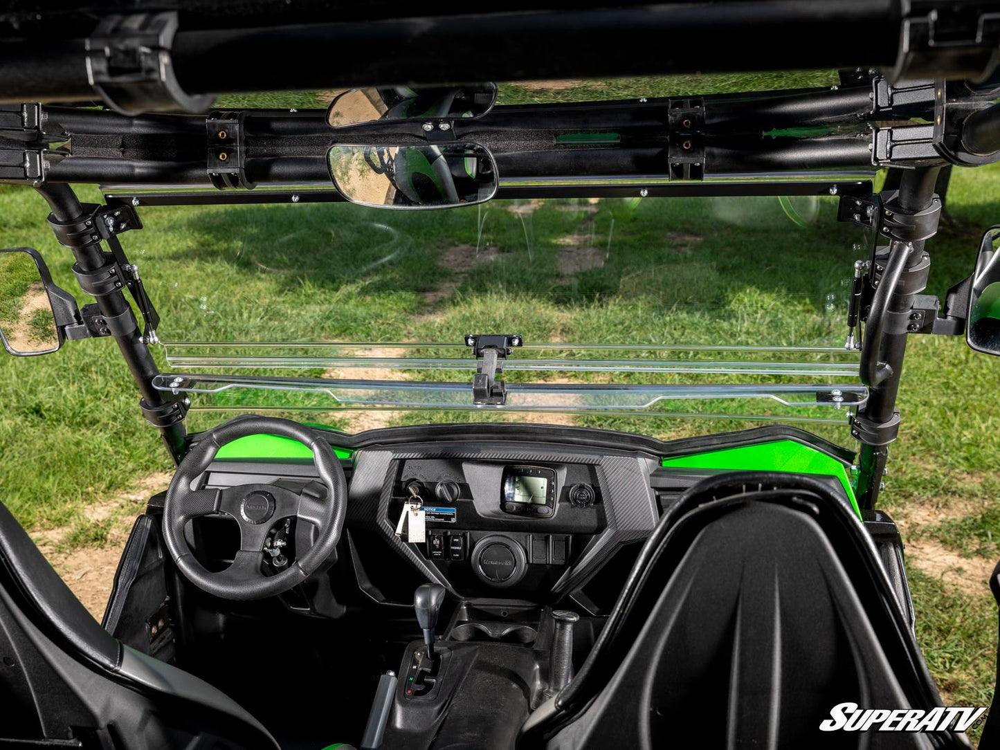 Kawasaki Teryx S Scratch-Resistant Flip Windshield