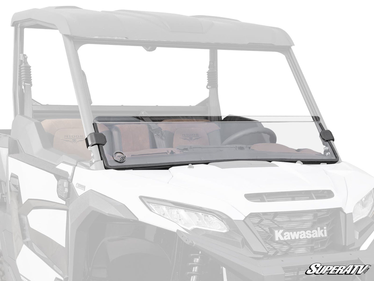 Kawasaki Ridge Half Windshield