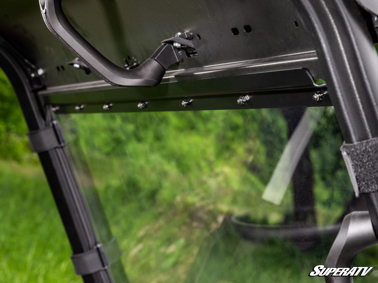 Kawasaki Ridge Scratch-Resistant Vented Full Windshield