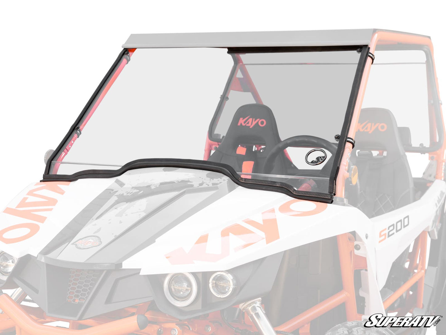 Kayo S200 Scratch-Resistant Full Windshield