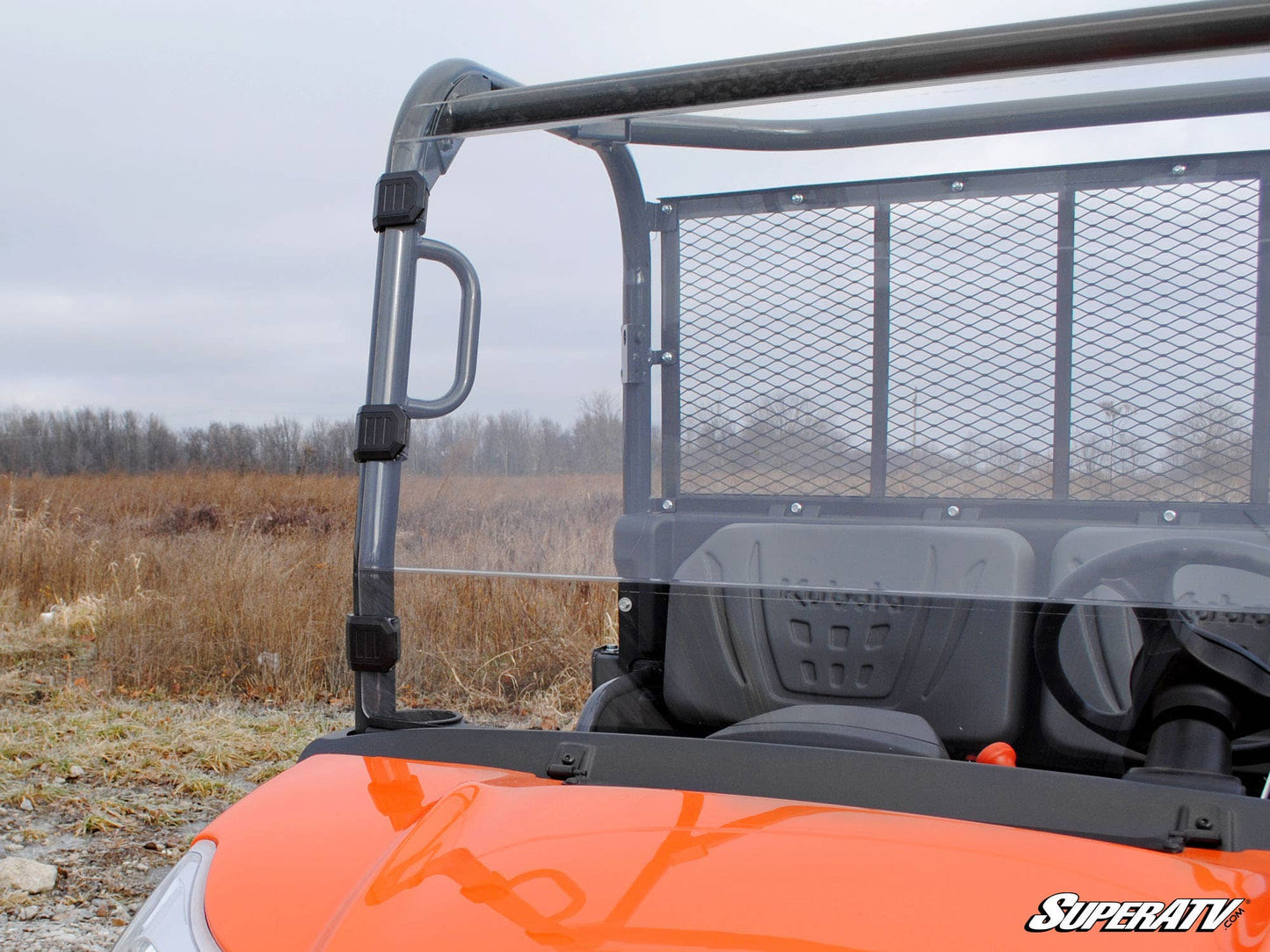 Kubota RTV Scratch-Resistant Full Windshield