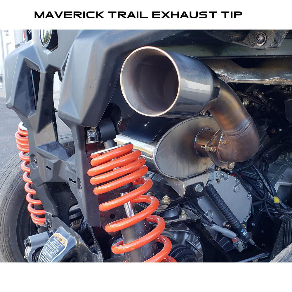 Muffler Tip for 2018-'19 Can Am Maverick Trail 1000