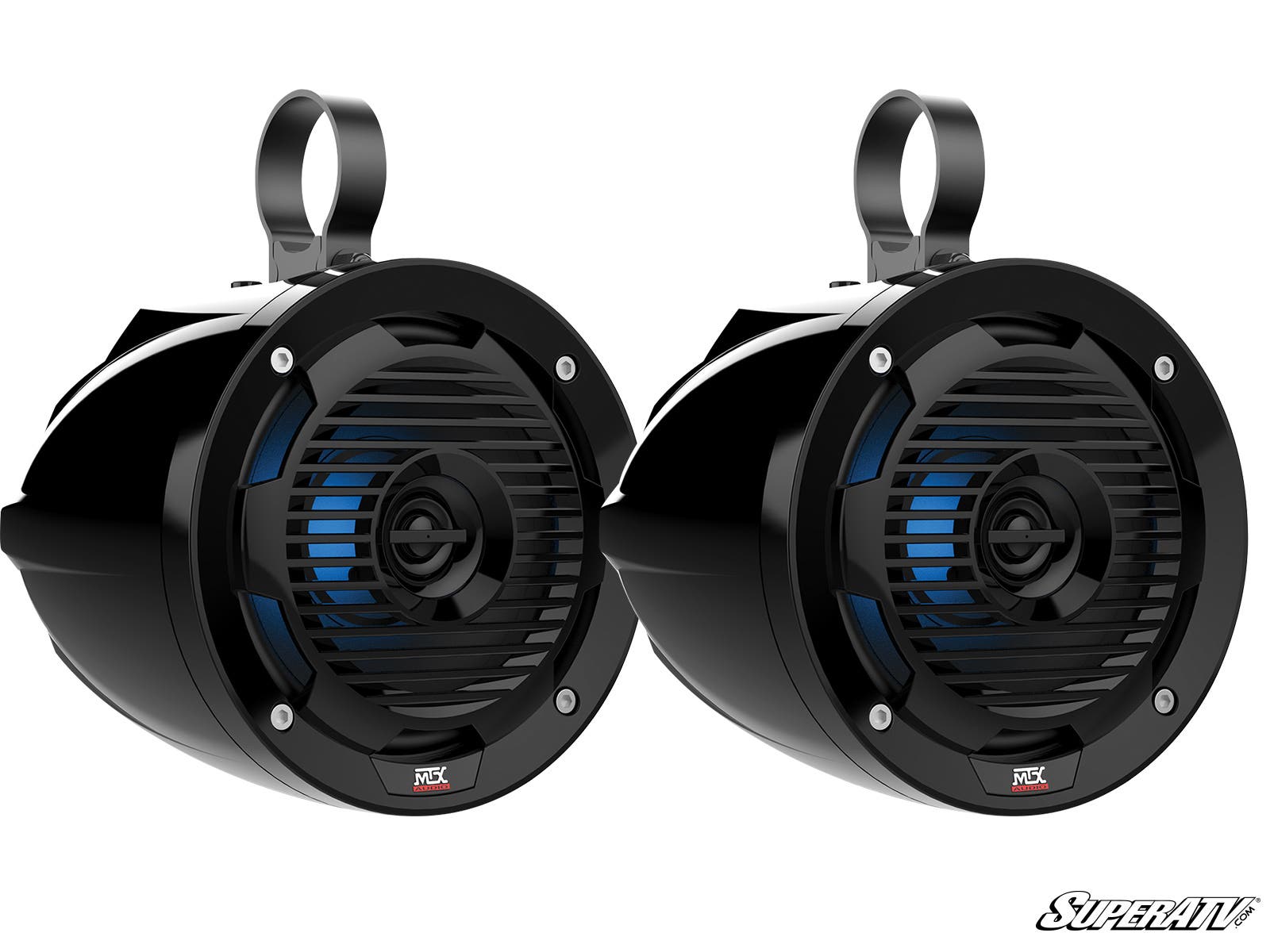 MTX MUD65PL 6.5" UTV Speakers with LED Lights