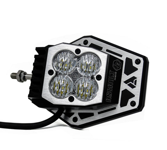 Squadron Nighthawk Mirror UTV LED Light Kit 1.75" Cage