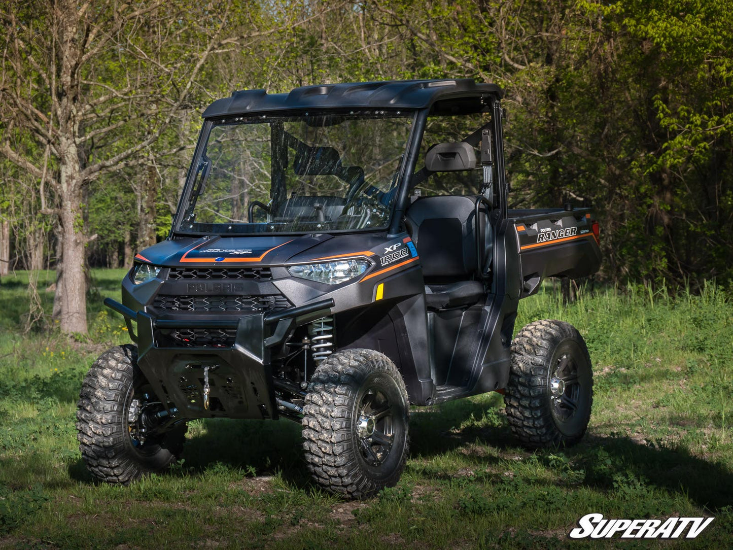 Polaris Ranger XP Kinetic Scratch-Resistant Flip Windshield