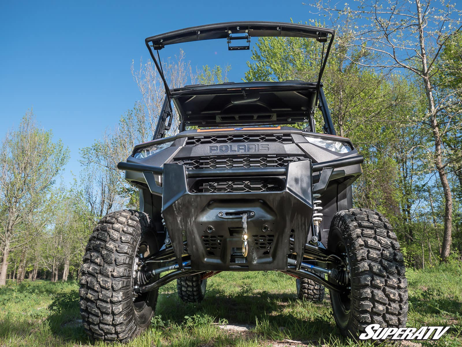 Polaris Ranger XP Kinetic Scratch-Resistant Flip Windshield