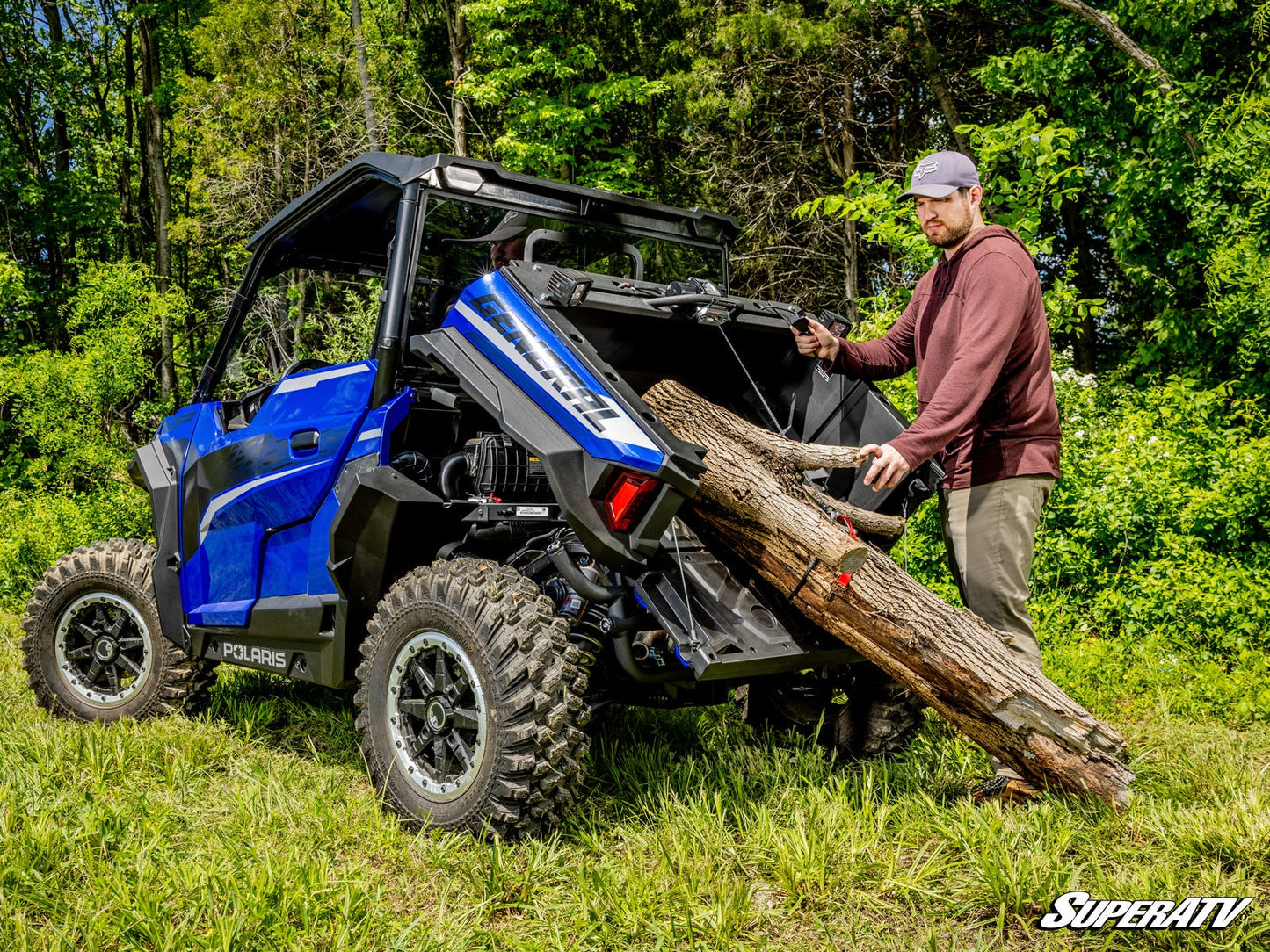 Polaris General 1000 Bed Winch