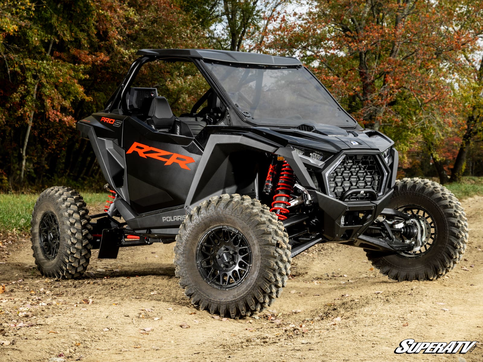 Polaris RZR Pro R Scratch-Resistant Full Windshield