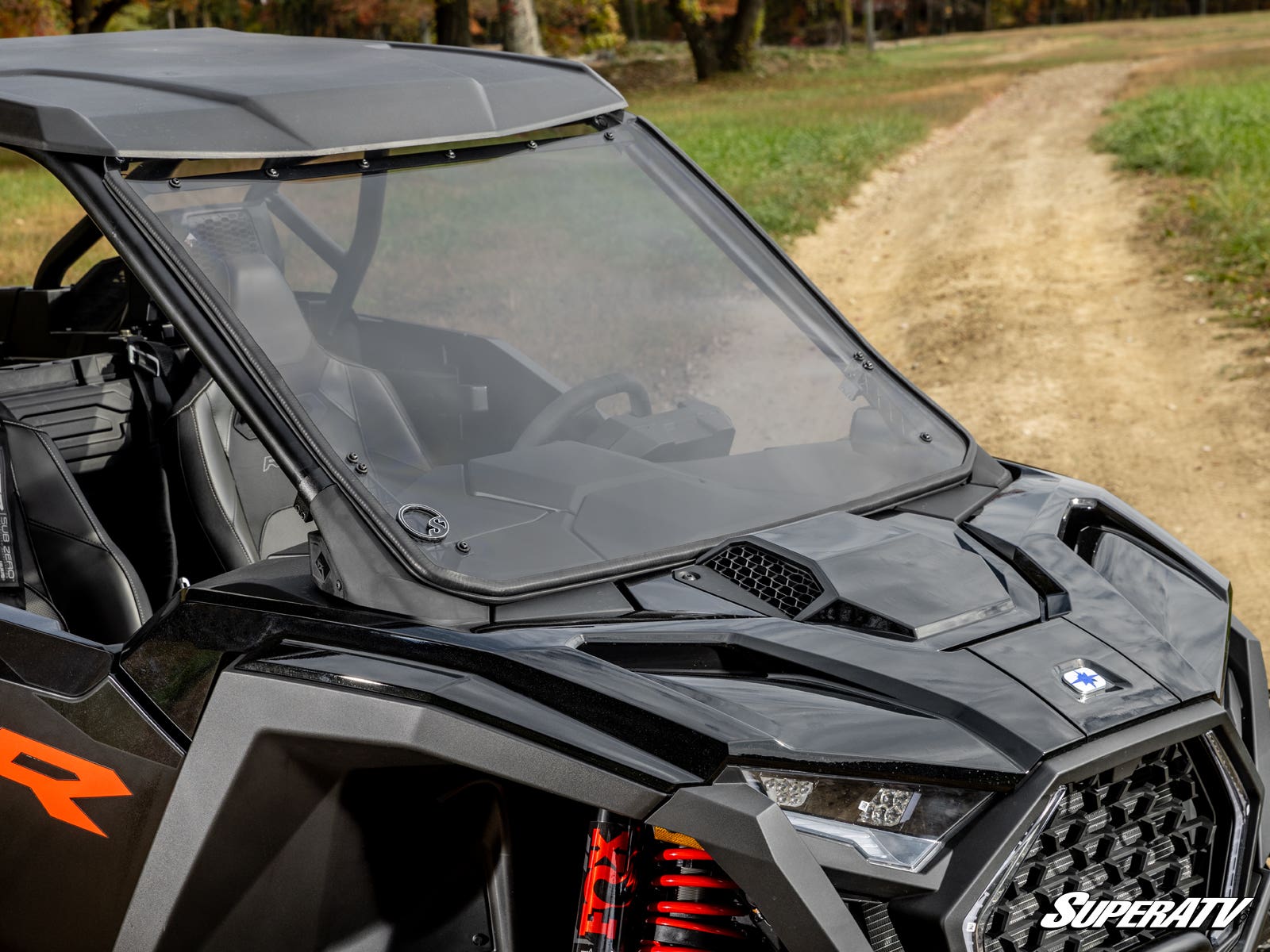 Polaris RZR Pro R Scratch-Resistant Full Windshield