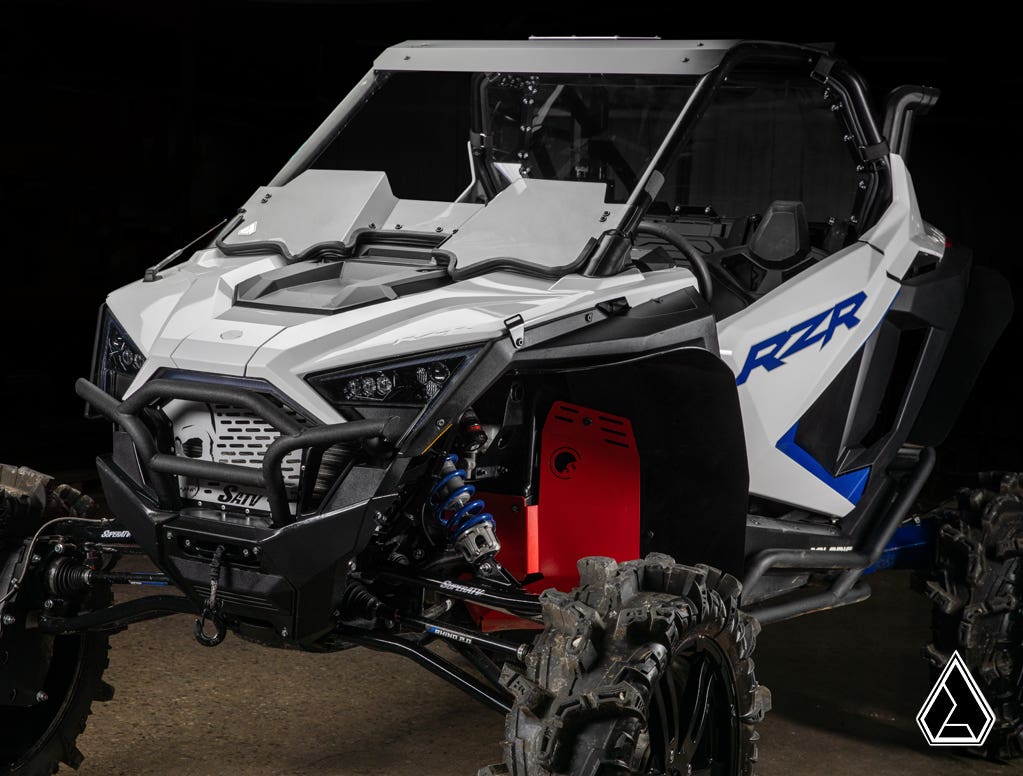 Assault Industries Polaris RZR Turbo R Half Windshield