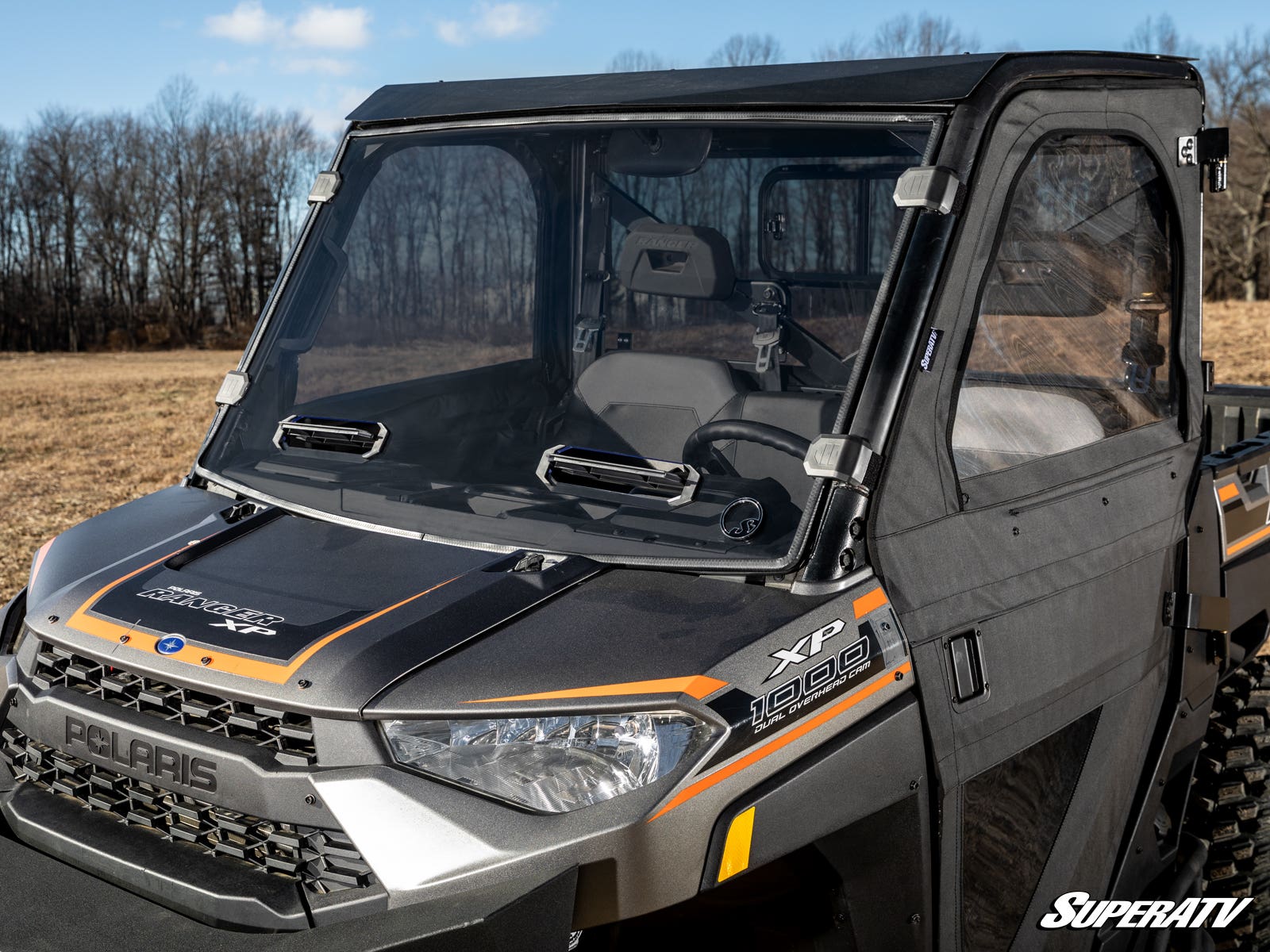 Polaris Ranger XP 900 Vented Full Windshield