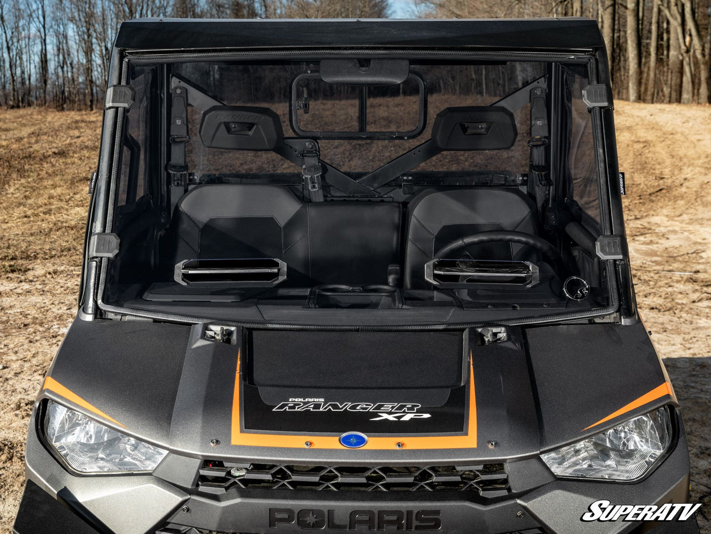 Polaris Ranger XP 900 Vented Full Windshield