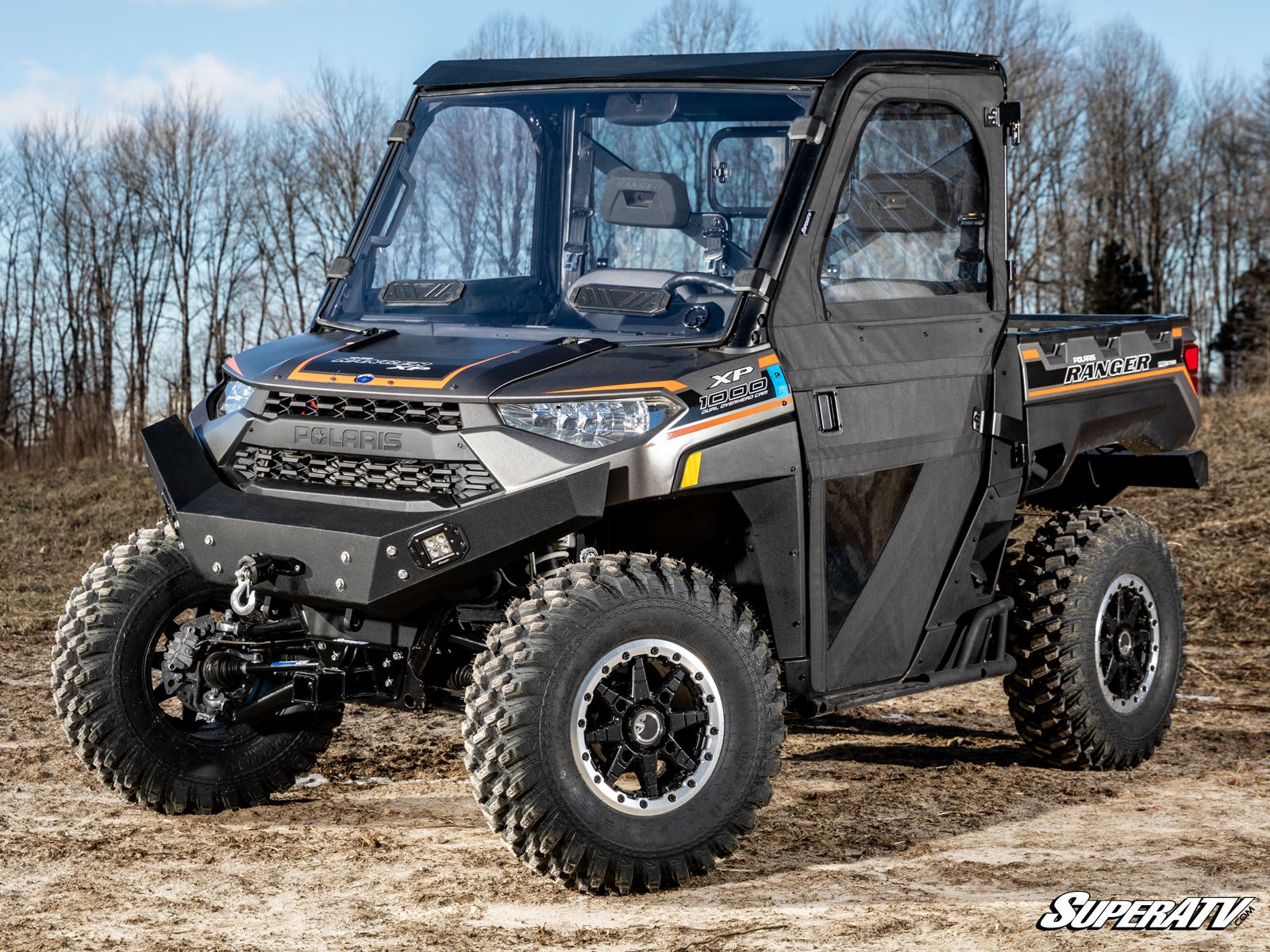 Polaris Ranger XP Kinetic Vented Full Windshield