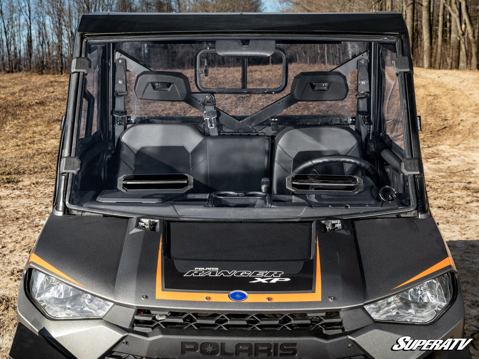 Polaris Ranger XP 900 Vented Full Windshield