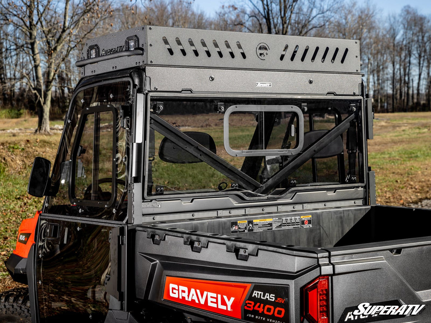 Gravely Atlas Sliding Rear Windshield