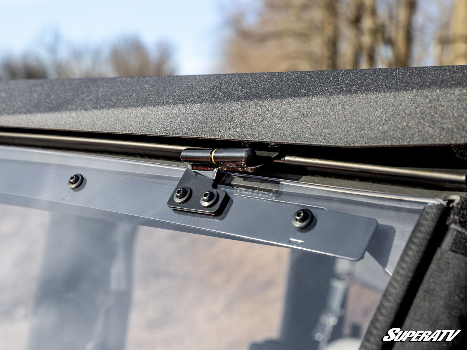 Gravely Atlas JSV Scratch-Resistant Flip Windshield