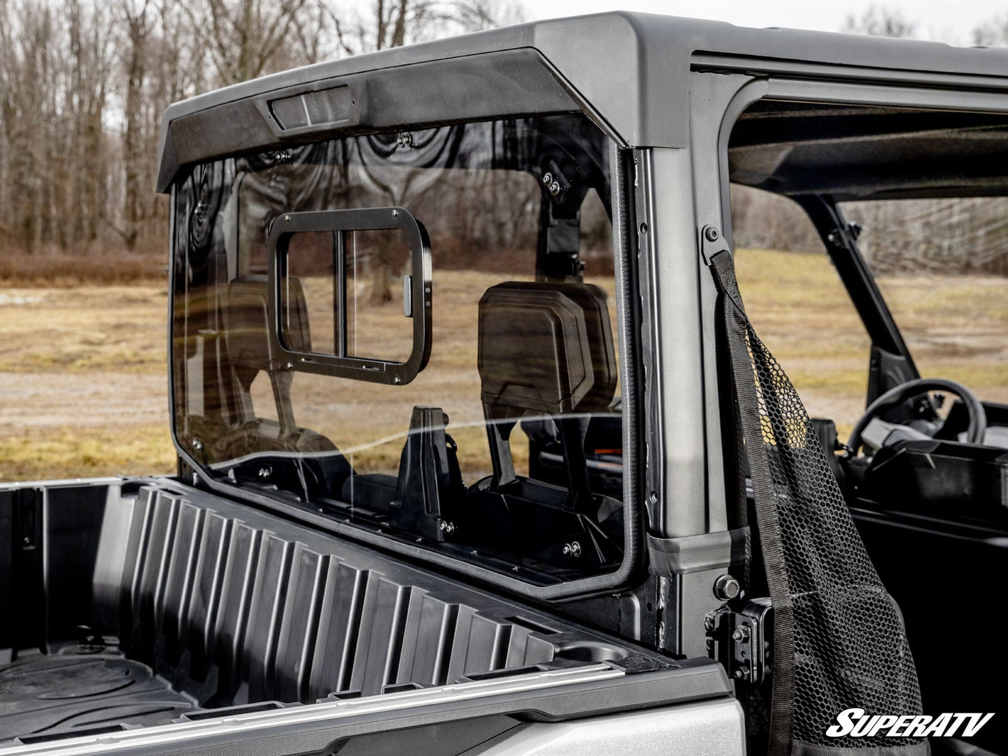 Polaris Ranger XD 1500 Sliding Rear Windshield