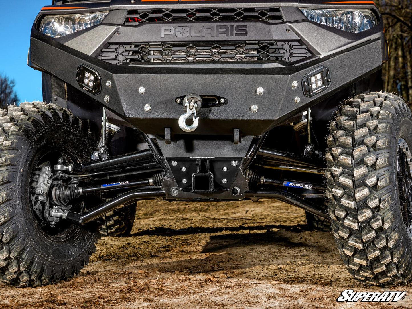 Polaris Ranger XP Kinetic Front 2" Receiver Hitch