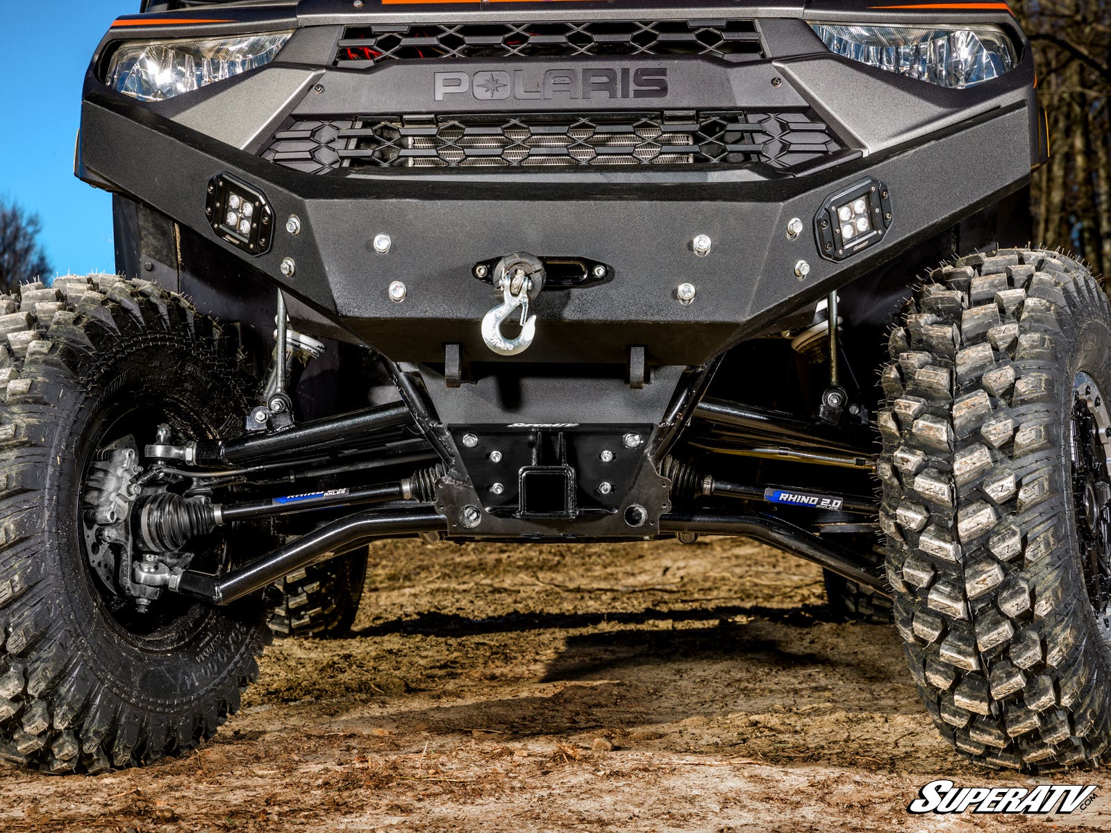 Polaris Ranger XP Kinetic Front 2" Receiver Hitch