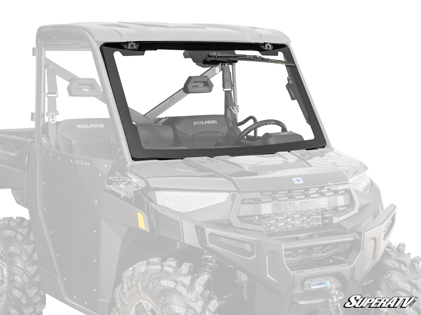 Polaris Ranger XP 1000 MaxDrive Power Flip Glass Windshield