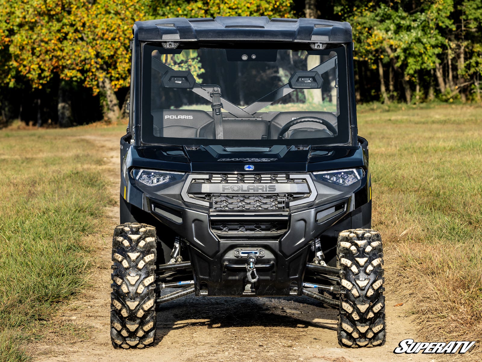 Polaris Ranger XP 900 MaxDrive Power Flip Glass Windshield