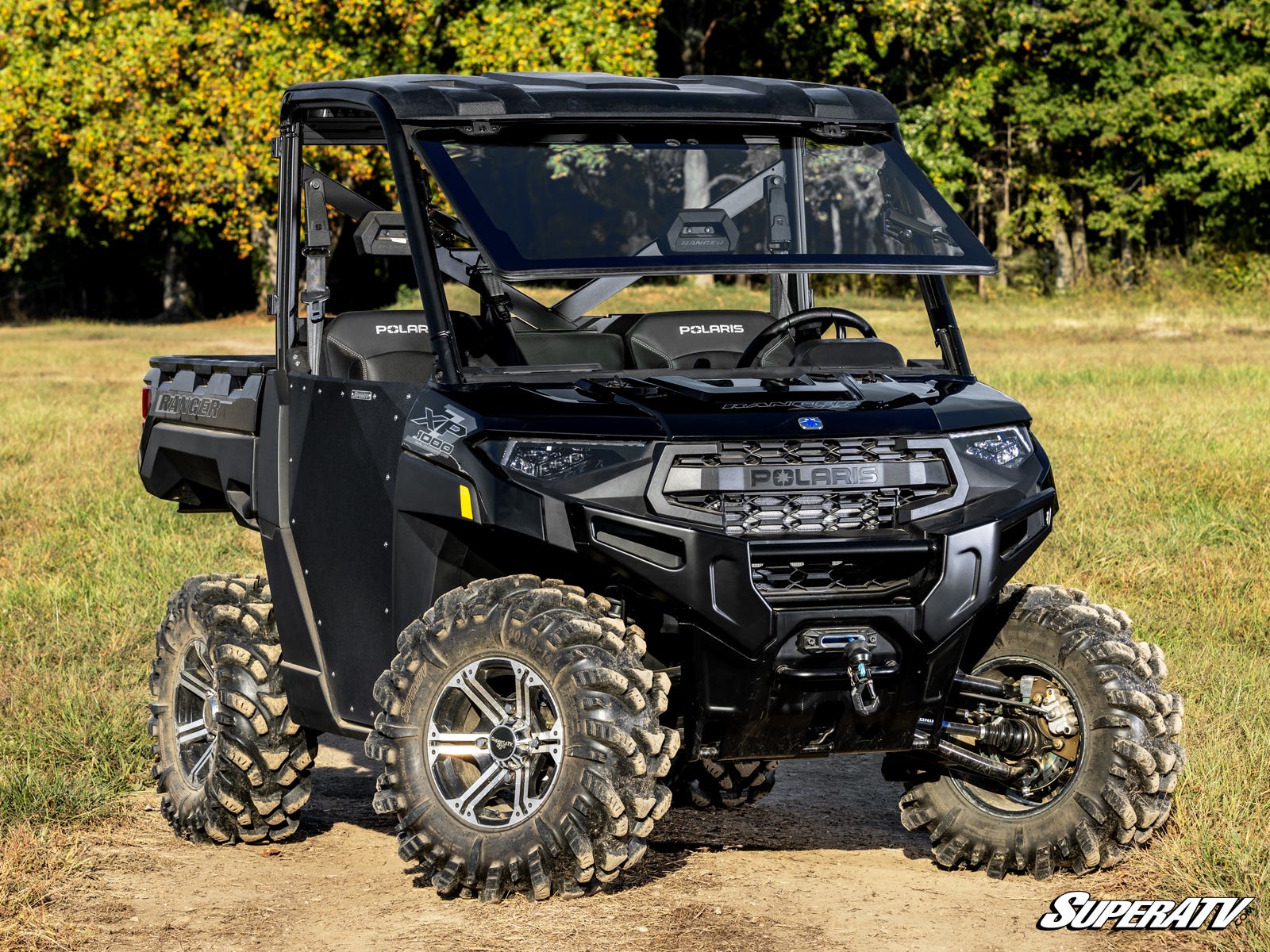 Polaris Ranger 1000 MaxDrive Power Flip Glass Windshield