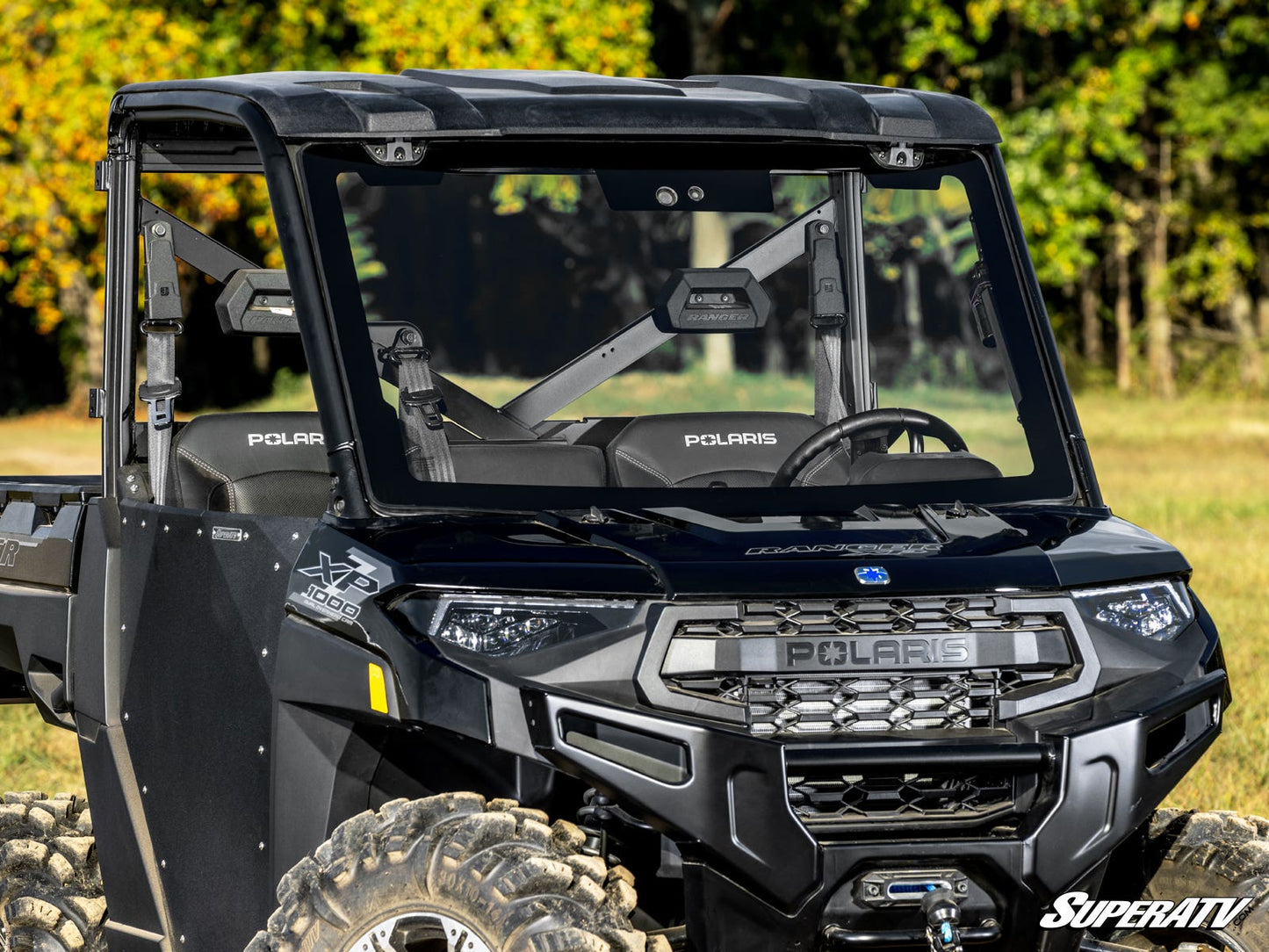 Bobcat UV34 MaxDrive Power Flip Glass Windshield