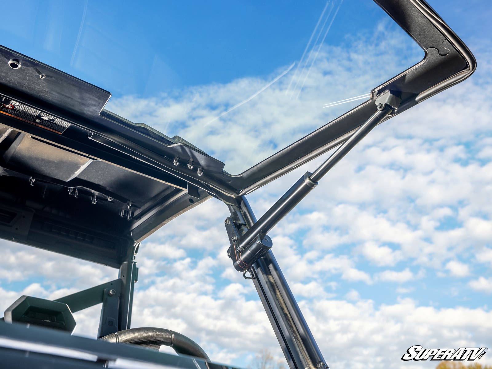 Polaris Ranger XP 1000 MaxDrive Power Flip Glass Windshield