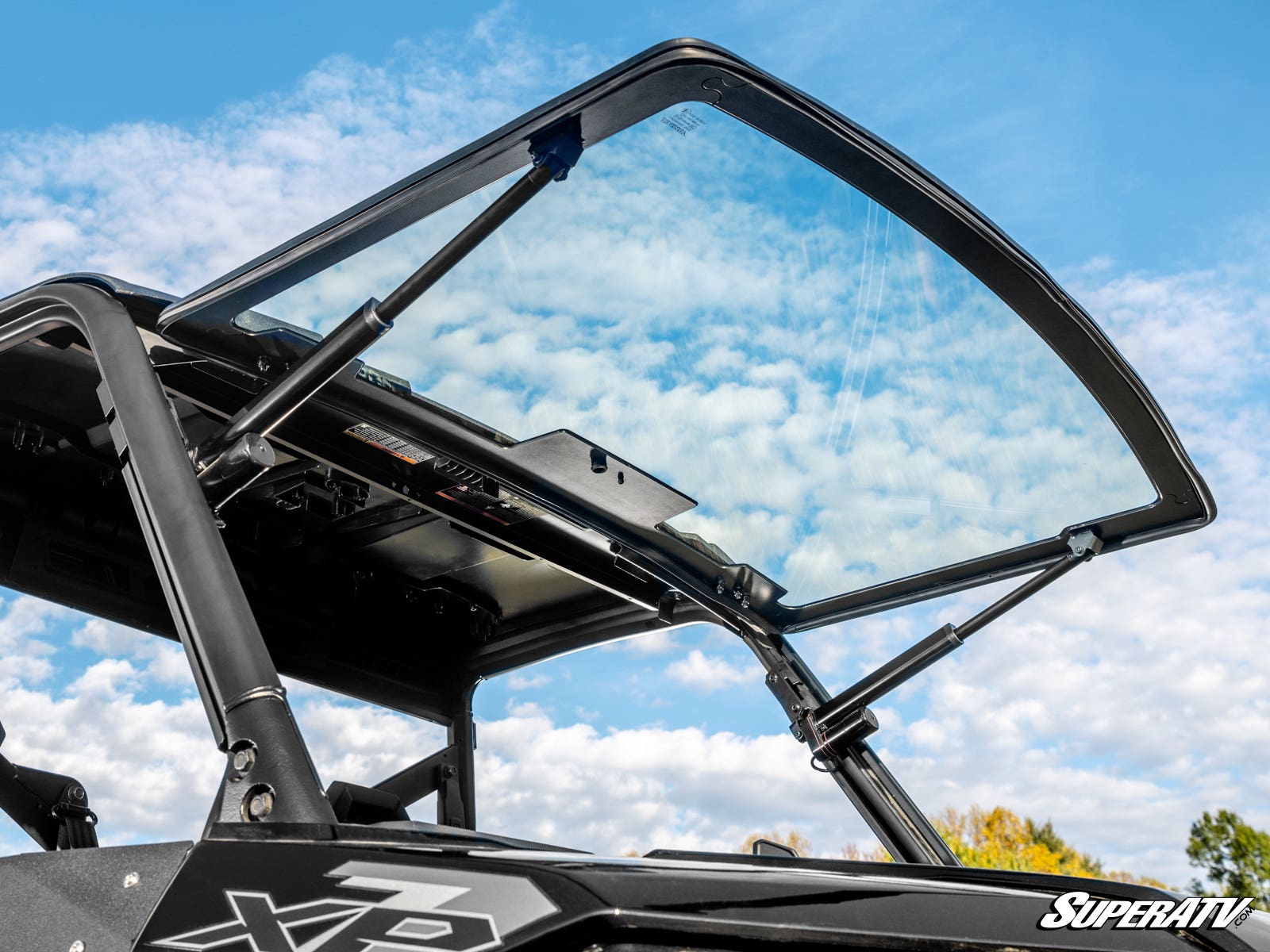 Polaris Ranger XP 1000 MaxDrive Power Flip Glass Windshield