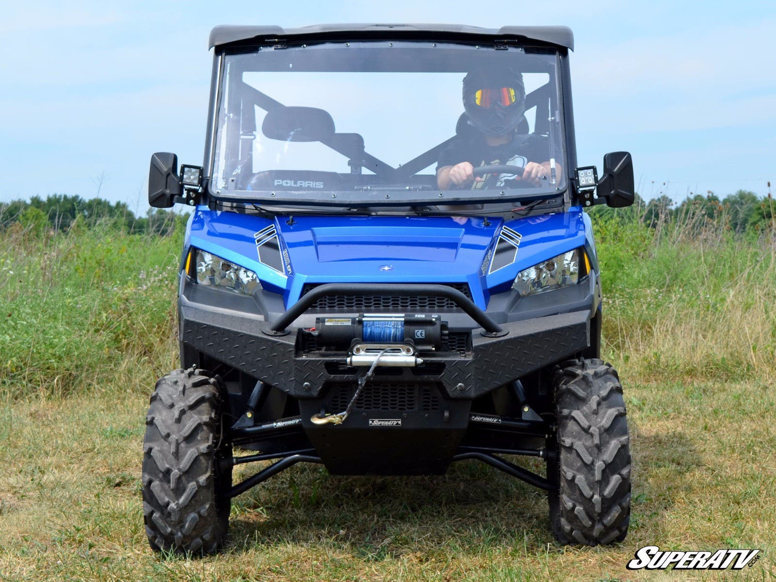 Polaris Ranger XP 1000 Scratch Resistant Flip Windshield