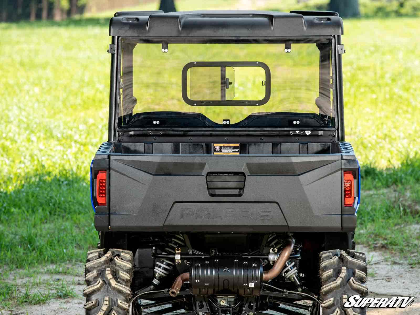 Polaris Ranger Midsize Rear Sliding Windshield