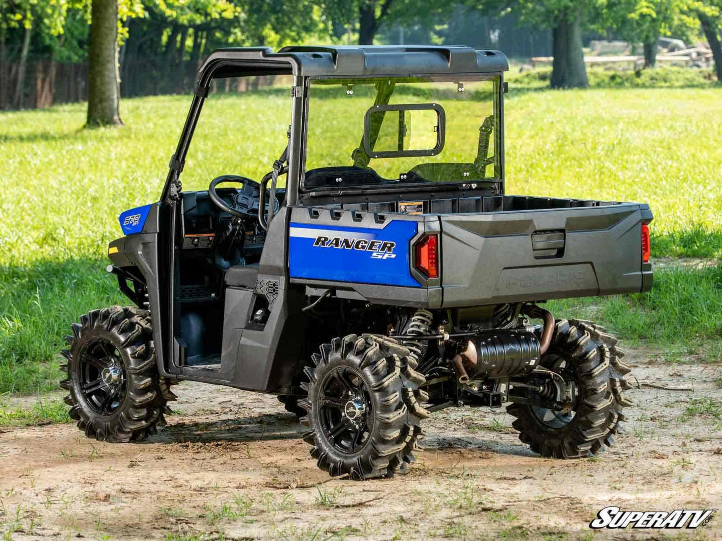 Polaris Ranger Midsize Rear Sliding Windshield