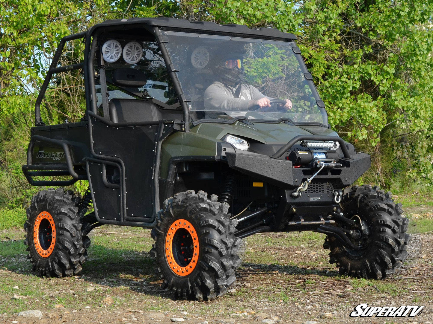 Polaris Ranger 900 Diesel Full Windshield