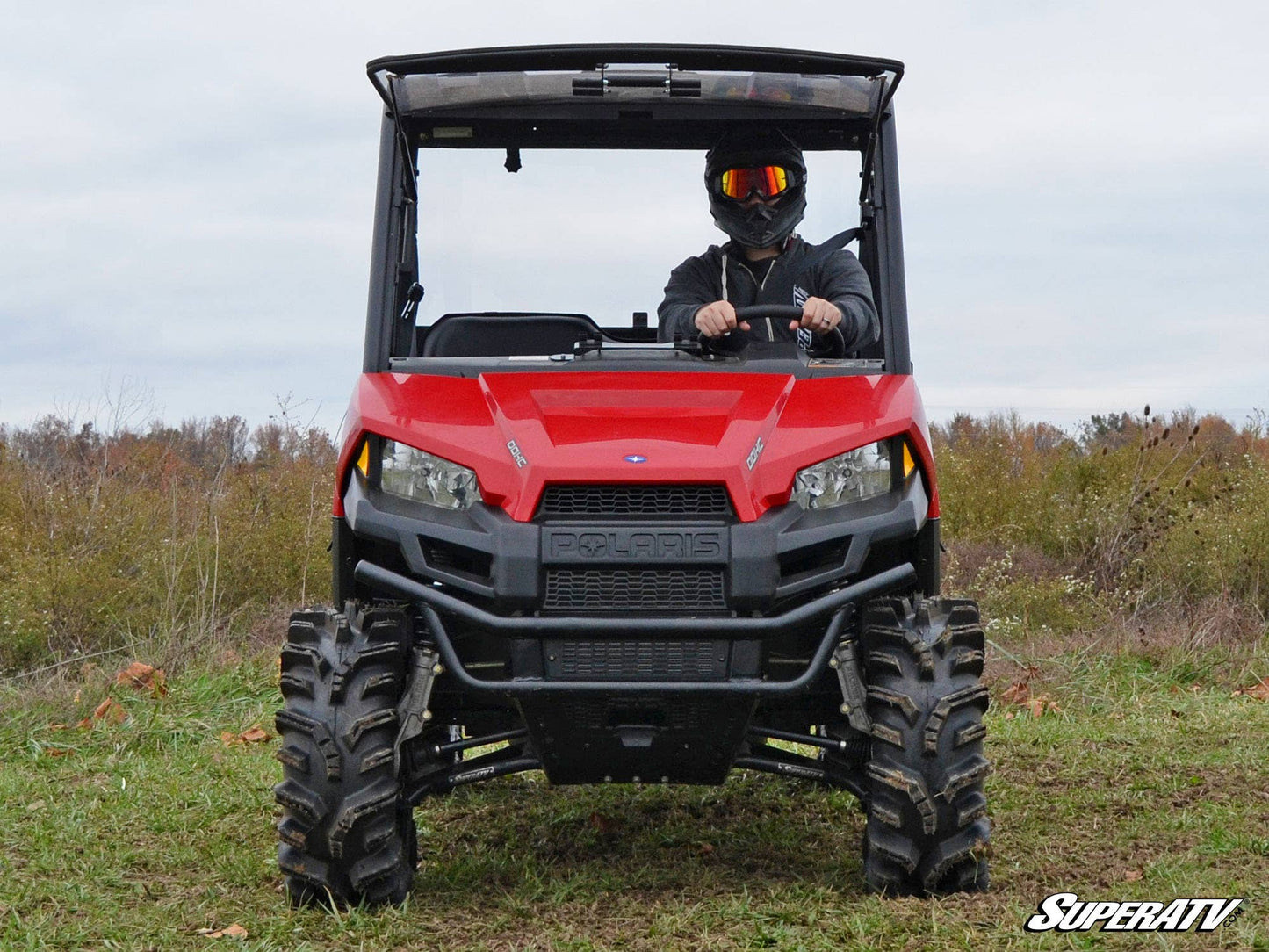 Polaris Ranger Midsize Scratch Resistant Flip Windshield