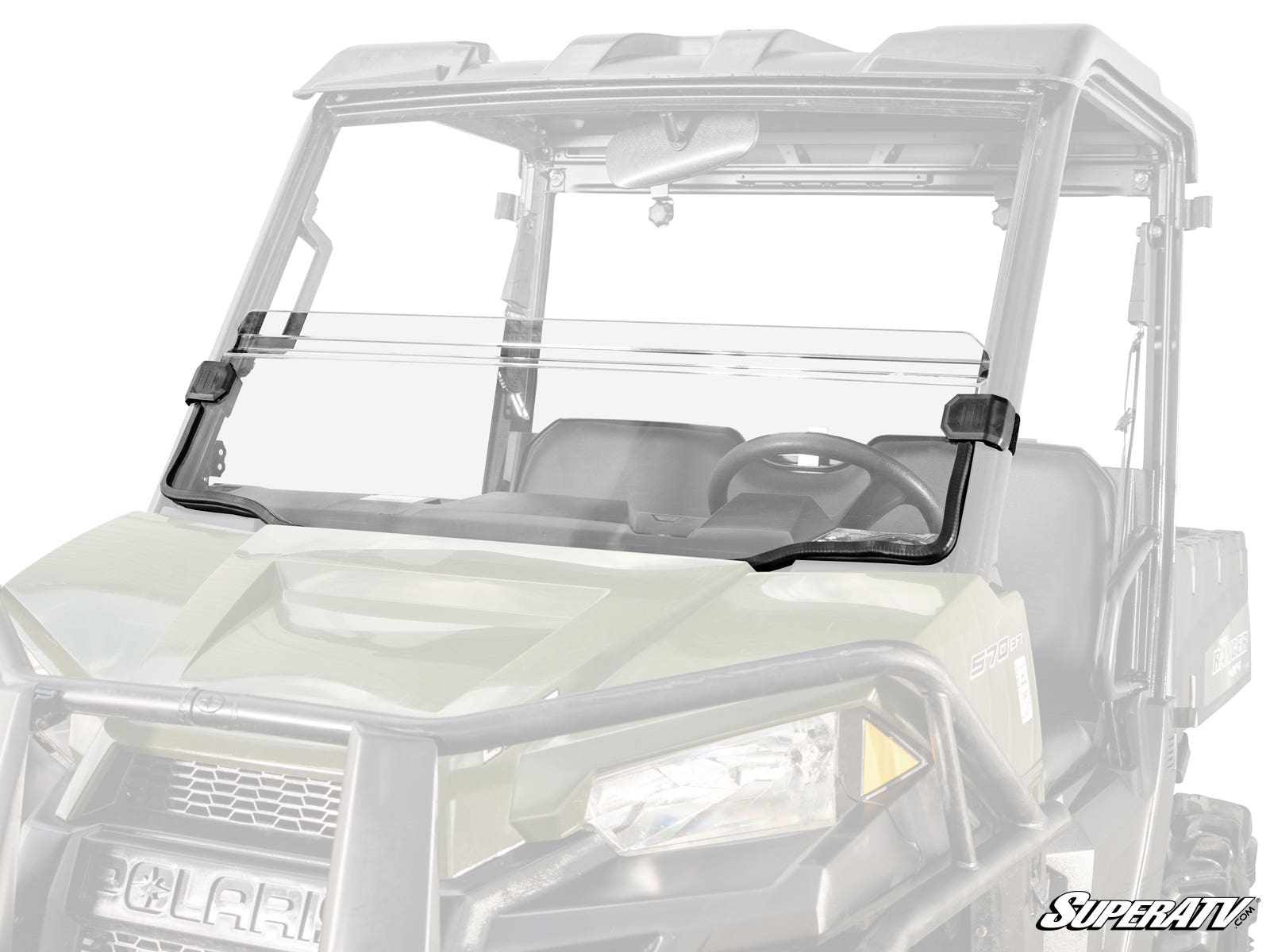 Polaris Ranger Midsize Half Windshield (2015+) 