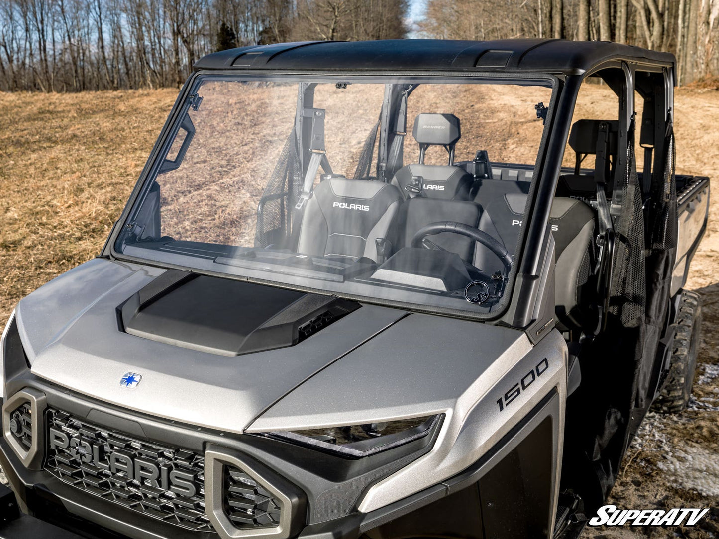 Polaris Ranger XD 1500 Scratch-Resistant Full Windshield