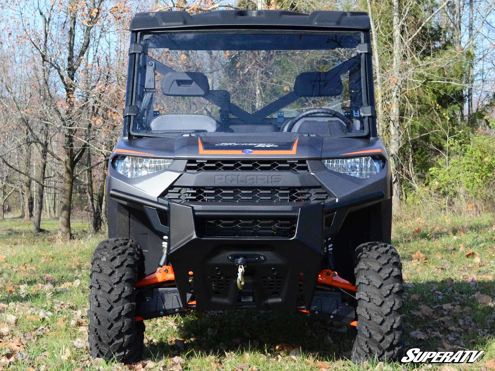 Polaris Ranger XP Kinetic Scratch-Resistant Full Windshield