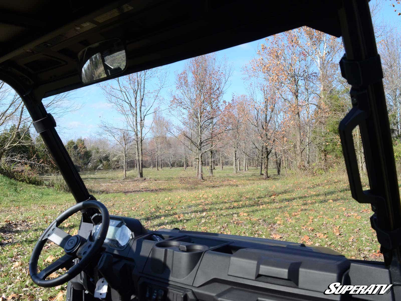 Polaris Ranger XP 900 Scratch Resistant Full Windshield