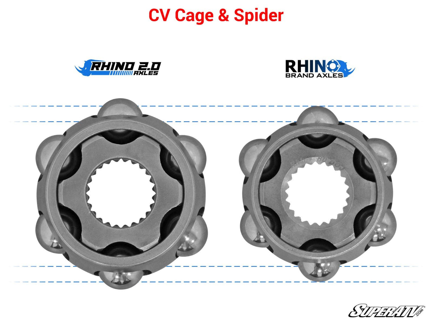 Kawasaki Teryx Heavy-Duty Axle—Rhino 2.0